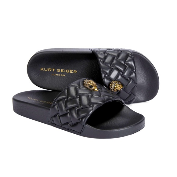 Kurt Geiger Quilted Sandals - Picture 1 of 10